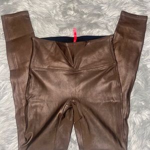 Spanx Faux Leather Leggings